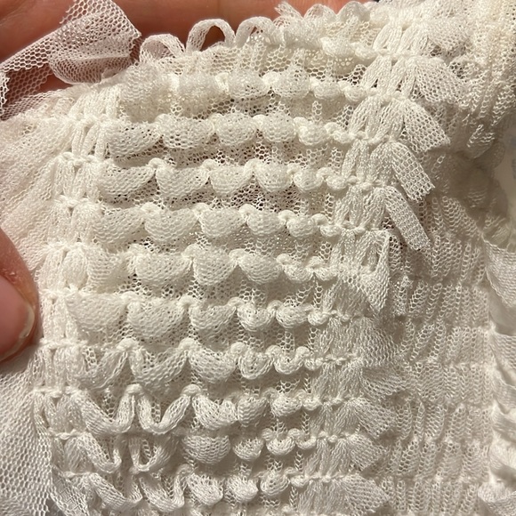 Zara cream color multi pattern top - Picture 12 of 13